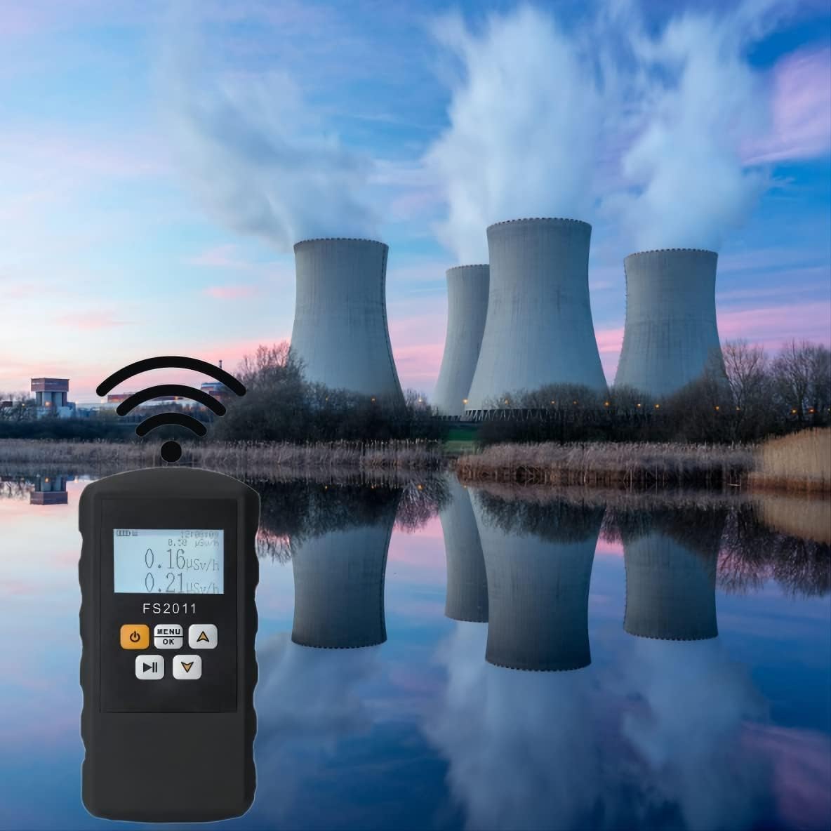 Portable Nuclear Radiation Detector F563412