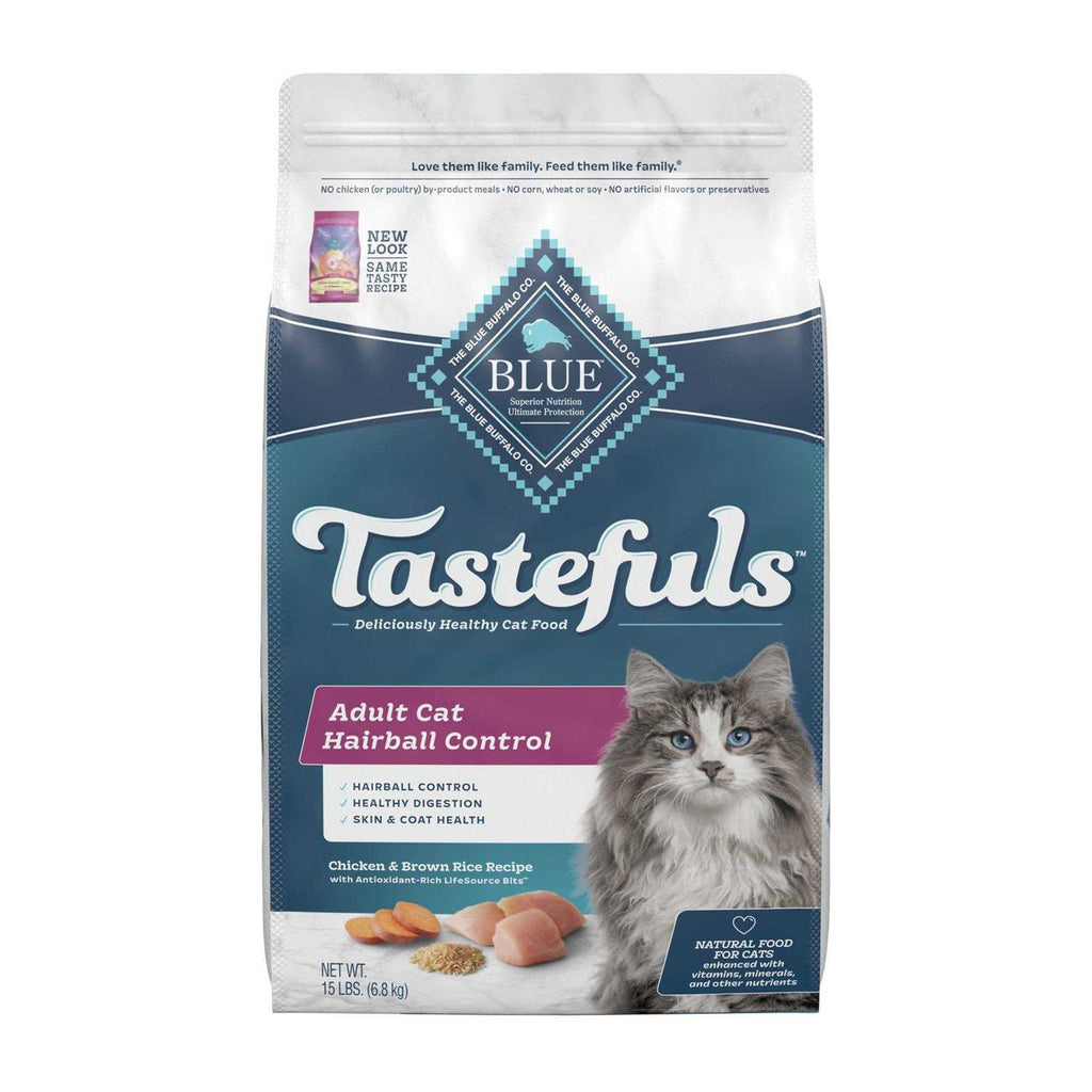 Blue Indoor Hairball Control Adult Dry Cat Food P813