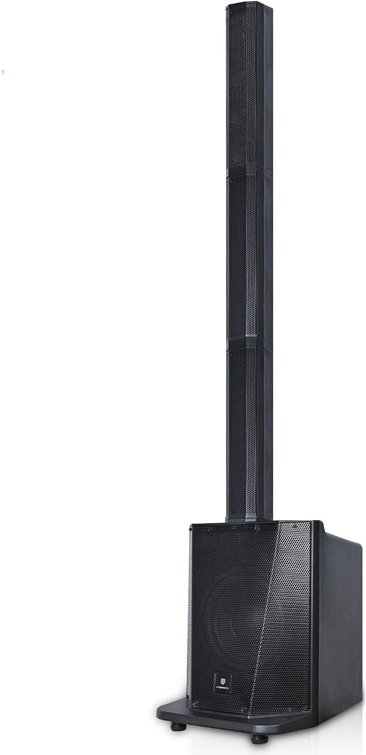 Portable 10-Inch 500 Watt Line Array Column Powered DJ/PA System Speaker R607228