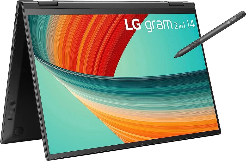 14” 2in1 Lightweight Laptop, Intel 13th Gen Core i7, 32GB RAM, 1TB SSD, Black T6871