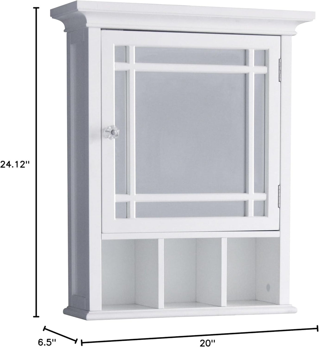 White Bathroom Cabinet U56948
