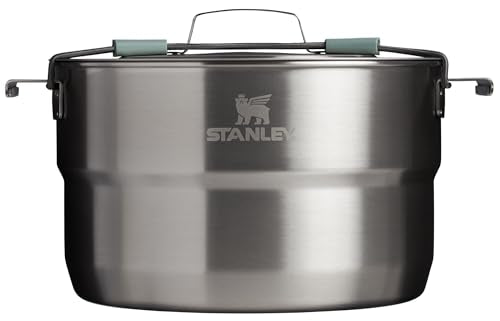 26-Piece Camp Kitchen Cook Set with 4 qt Pot, 8in Fry Pan, Plates, Bowls, Utensils M704797