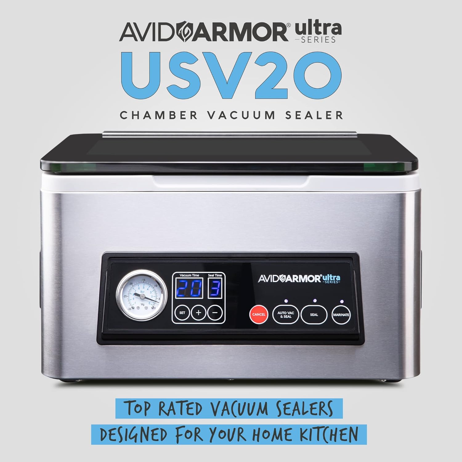 Compact Chamber Vacuum Sealer Machine with 11.5-Inch Sealer Bar O920167
