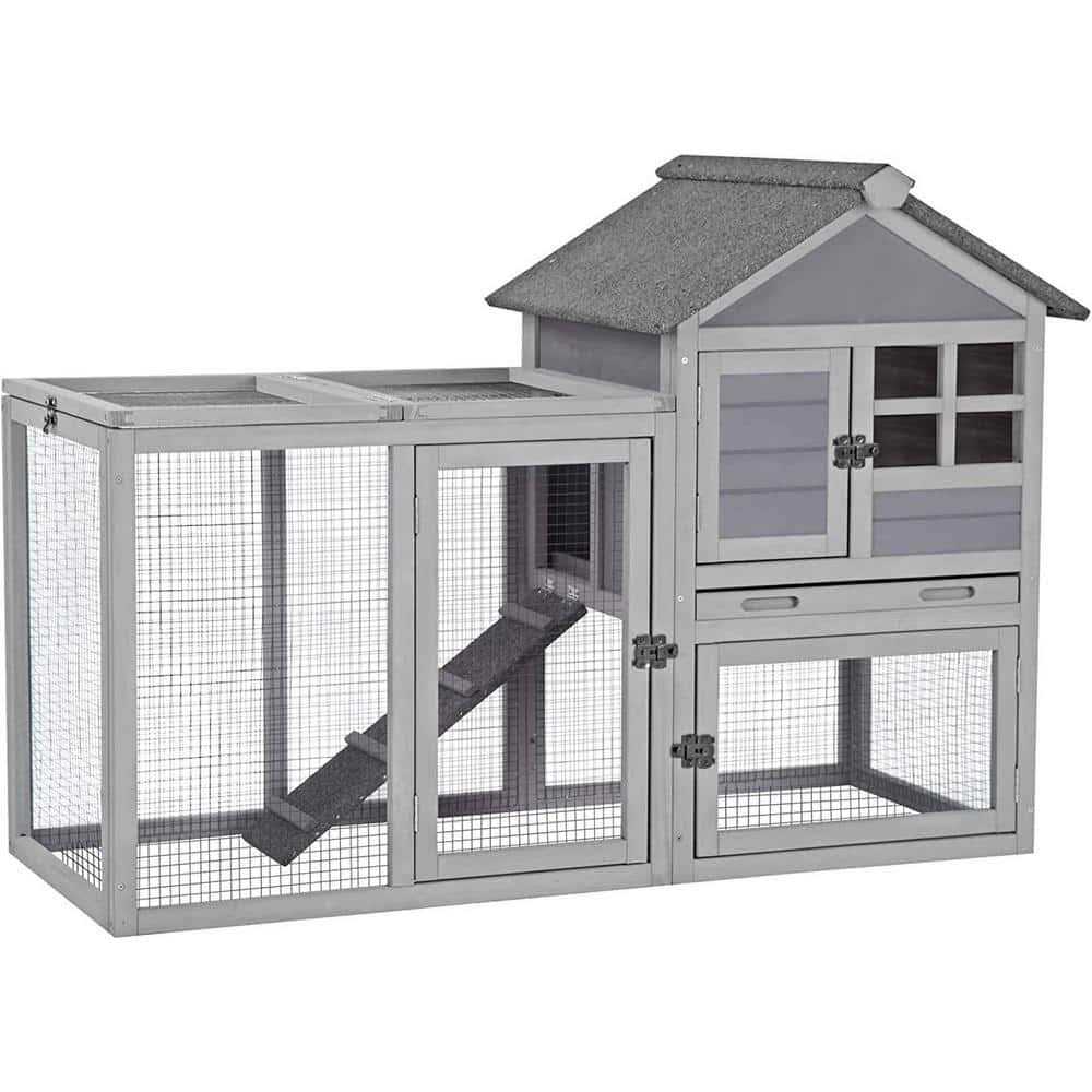 2 Story Big Bunny Cage with No Leak Tray L777