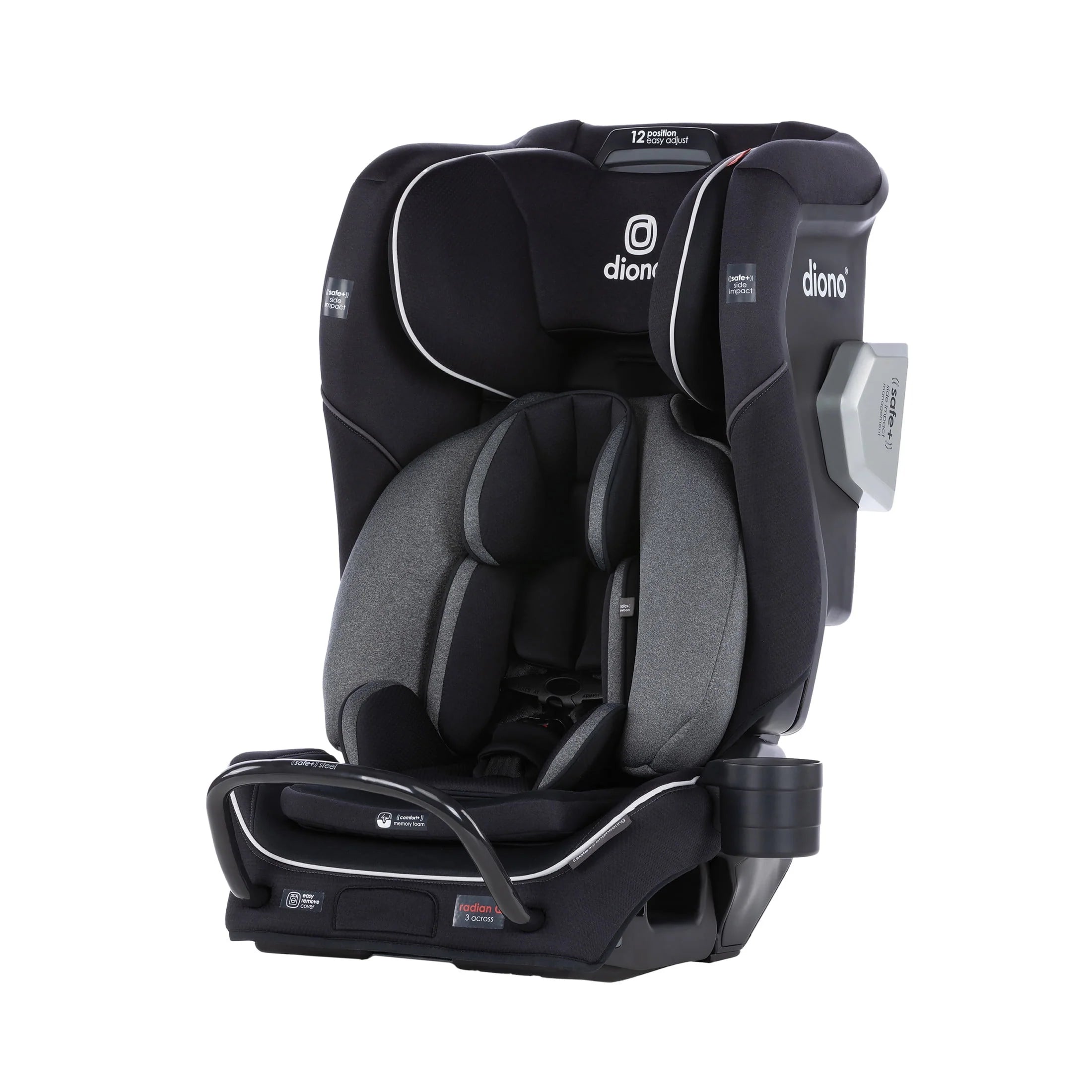 Red All-in-One Convertible Car Seat F388