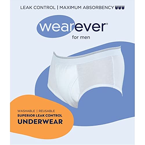 Reusable Washable Leak Proof Incontinence Underwear (Pack of 3) (Small) O2282