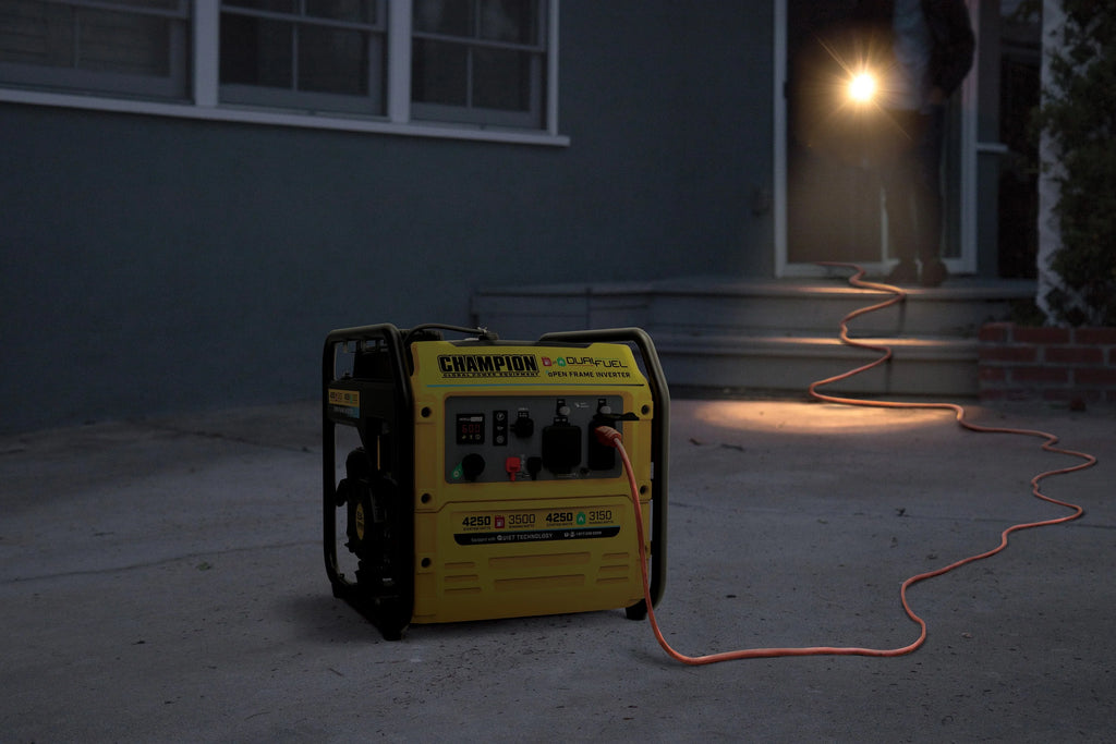 4250-Watt Dual Fuel Open Frame Inverter Generator U26123