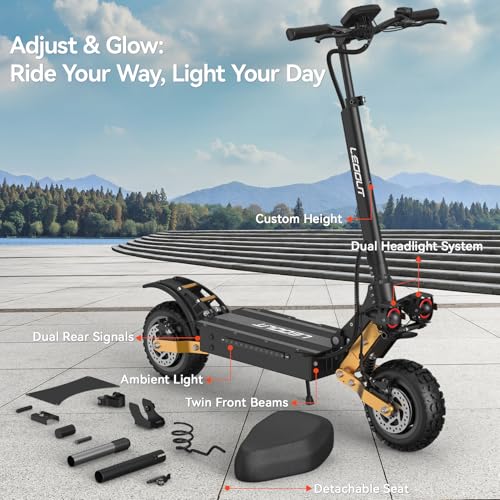 Electric Scooter, 5600W Motor, 59Mi Range C2347