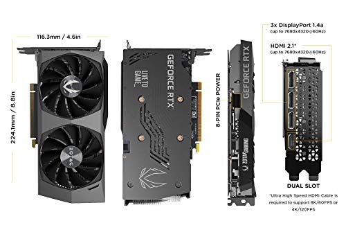 GeForce RTX 3060 12GB GDDR6 Graphics Card H972094