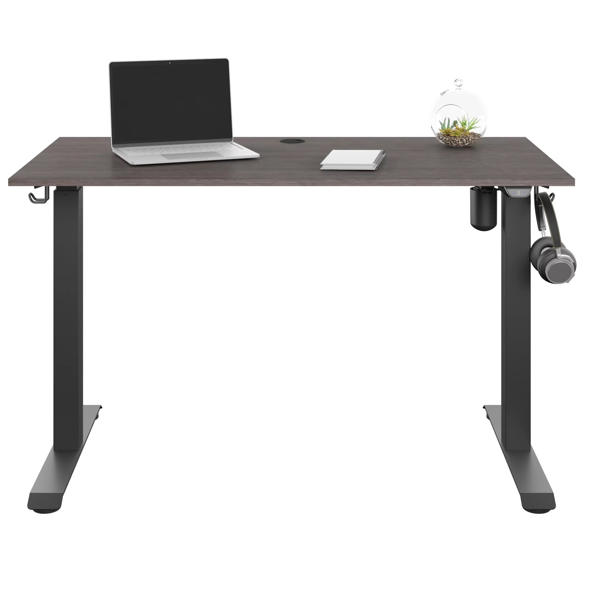 Adjustable Height Desk Ash Gray Oak R2791