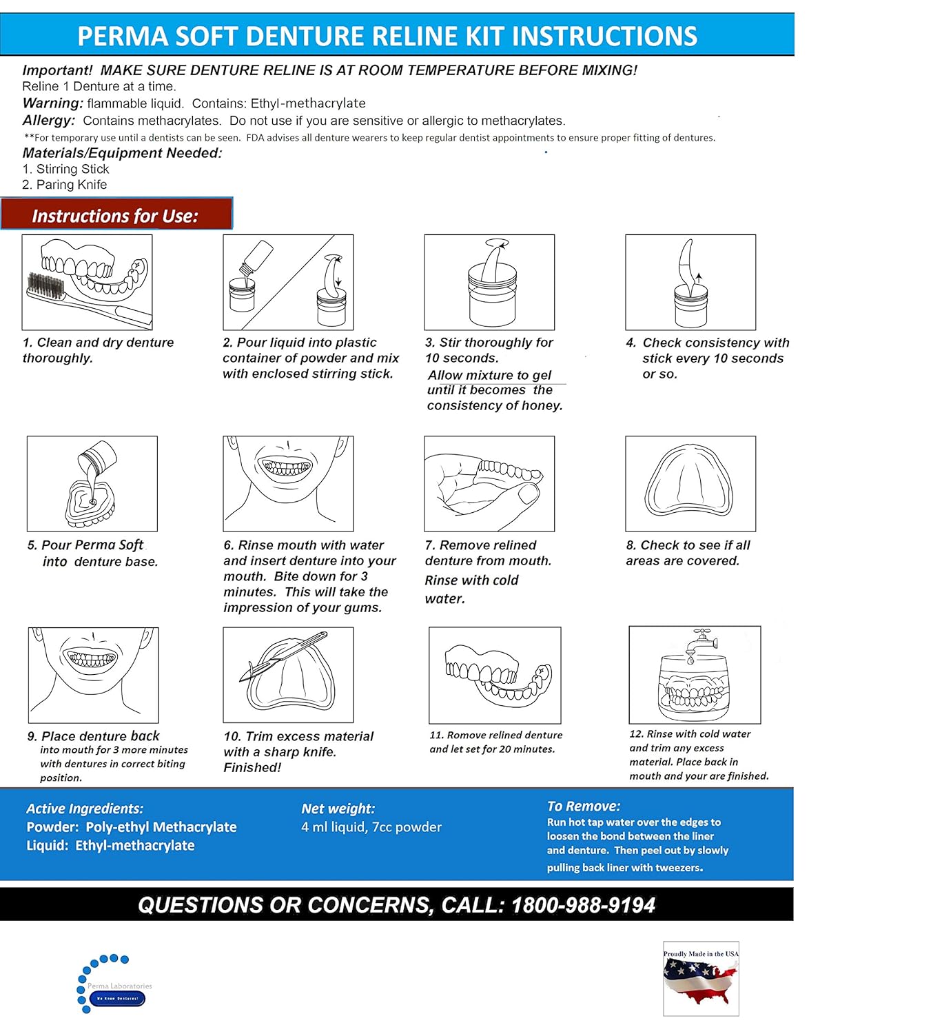Denture Reliner Kit M247663