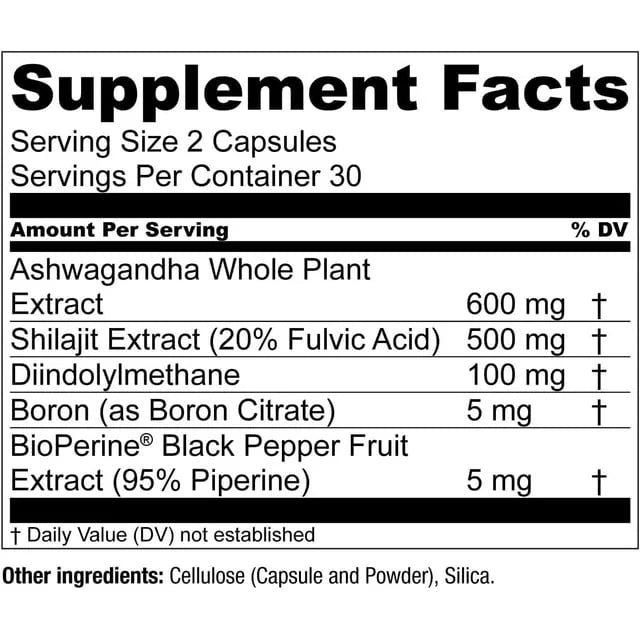 Male Health Supplement 60 Caps T223329