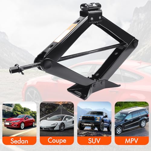 3 Ton Scissor Jack with Lug Wrench I248