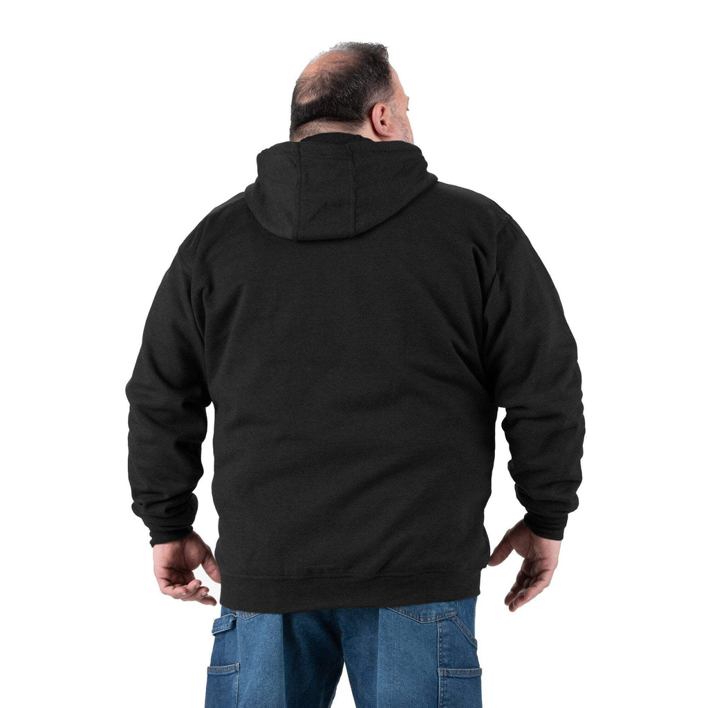 Thermal-Lined Full-Zip Hooded Sweatshirt P5268