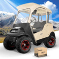 2 Passenger Waterproof Golf Cart Enclosure U736