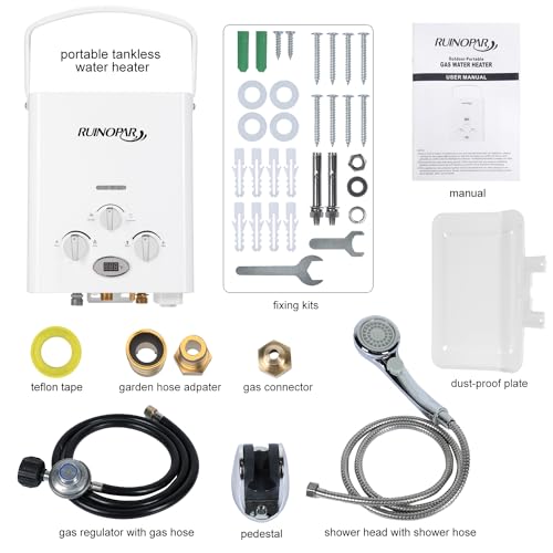 6L 1.58GPM Propane Tankless Water Heater M879