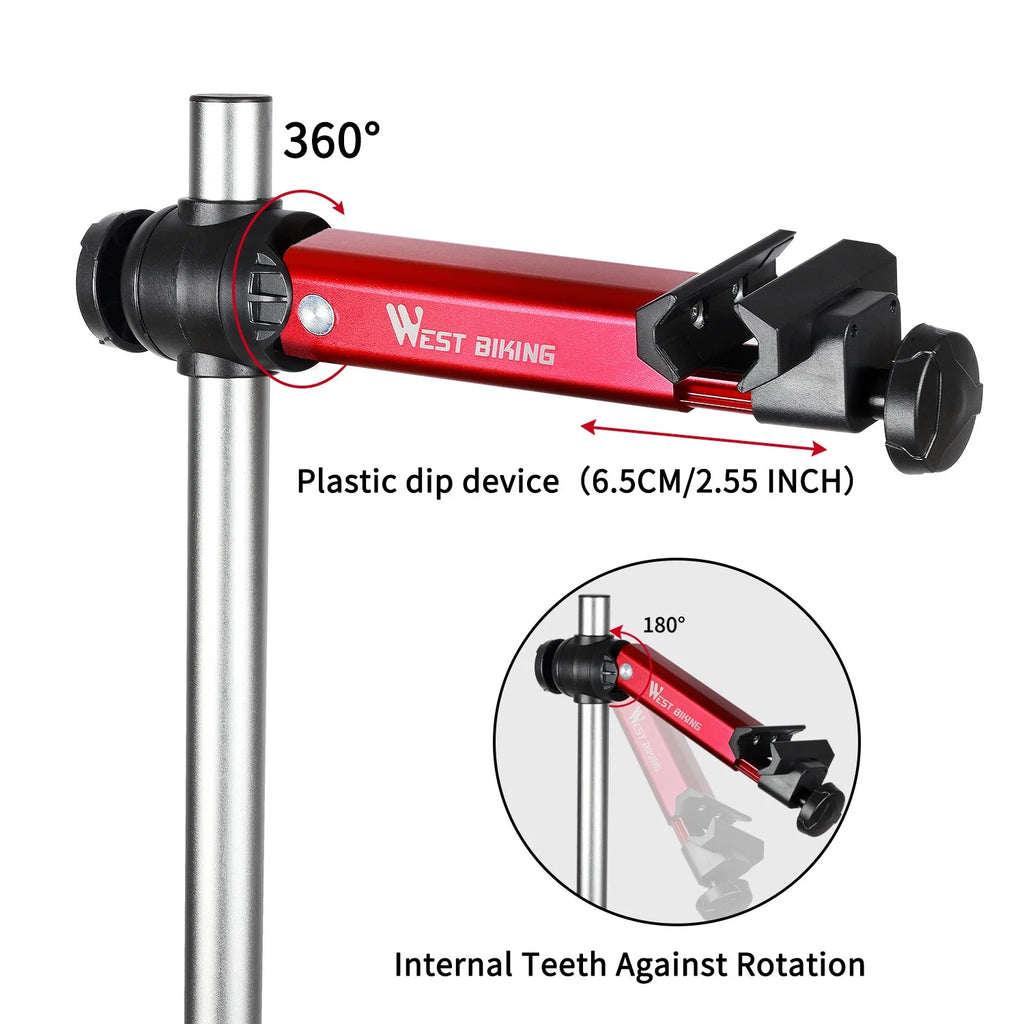 Adjustable Bike Repair Stand with Tool Tray O314