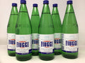 Natural Mineral Sparkling Water, 6 1L Glass Bottles Z579