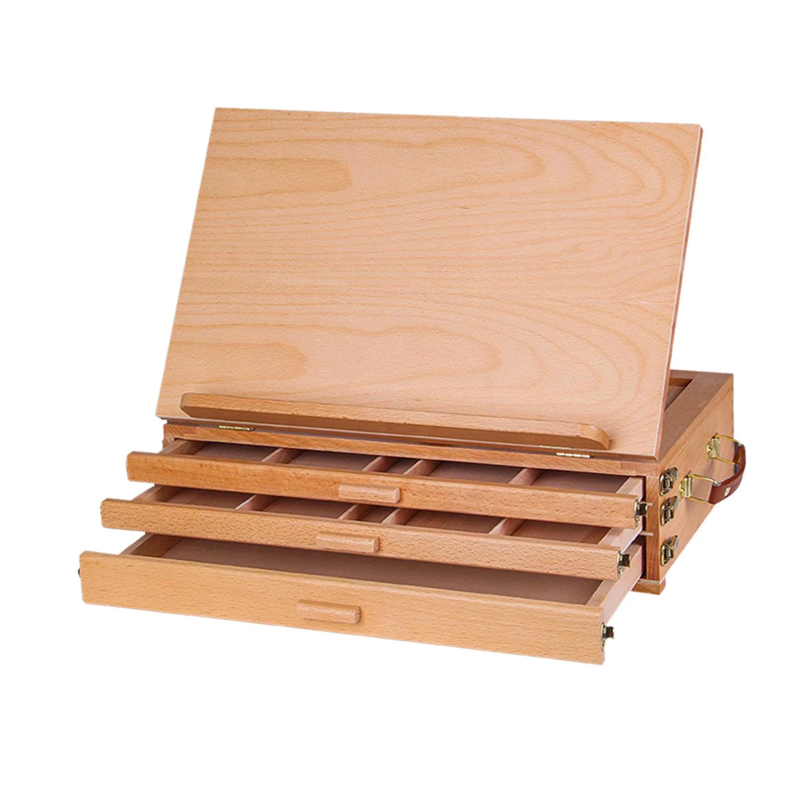 Wood Adjustable Drawing Desk Easel 40x27CM V361