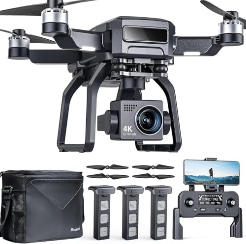 6K UHD Camera Drone with 3-Axis Brushless Gimbal and GPS Smart Control F375428
