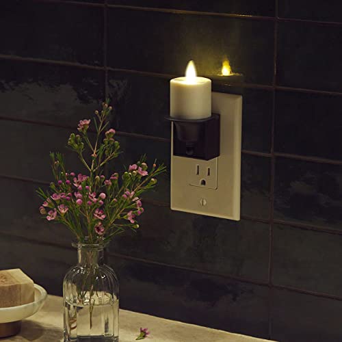 Flameless Candle Nightlight with Dusk to Dawn Sensor E72559