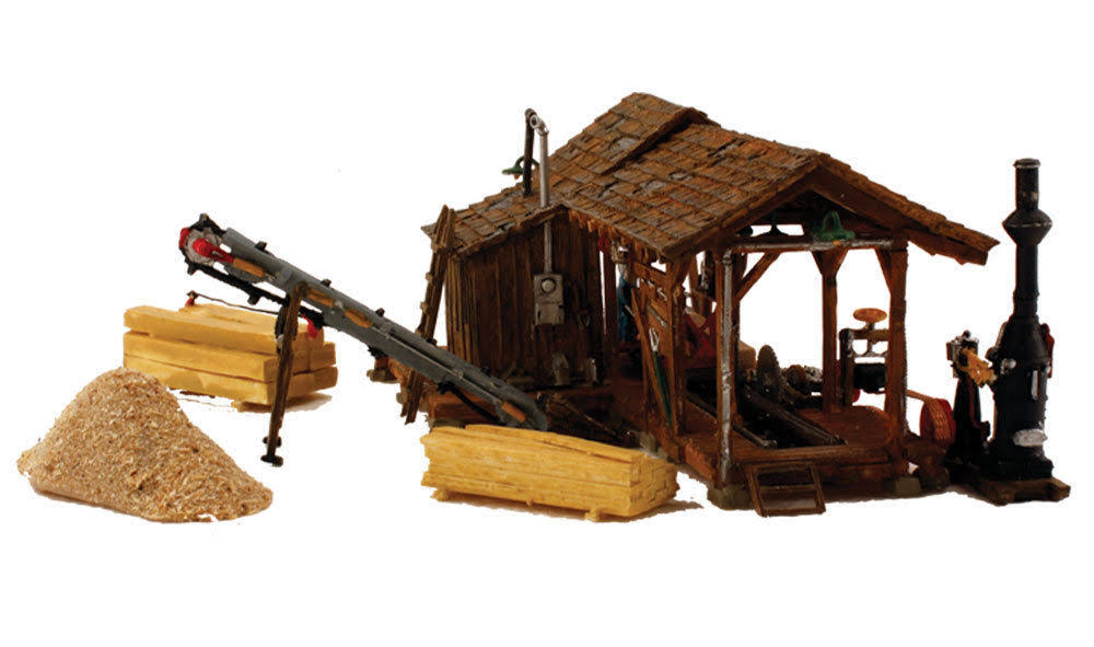 HO Built-Up Buzz Sawmill M303049
