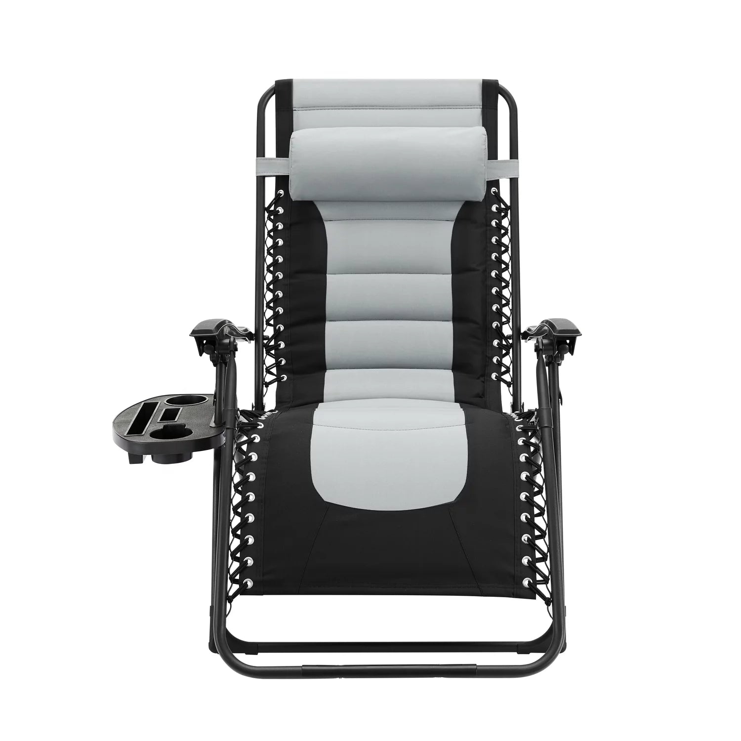 Oversized Zero Gravity Folding Lounge Chair Gray Q841