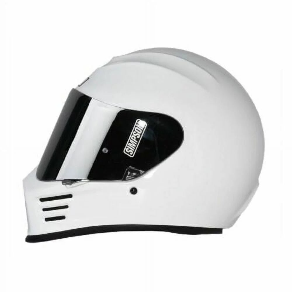 XX-Large White Full Face Racing Helmet C250811