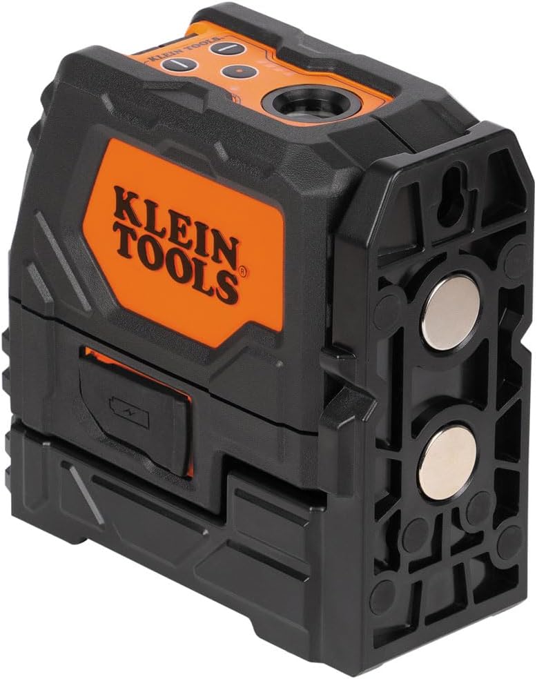 Self-Leveling Cross-Line Laser Level with Magnetic Mounting Clamp D5132