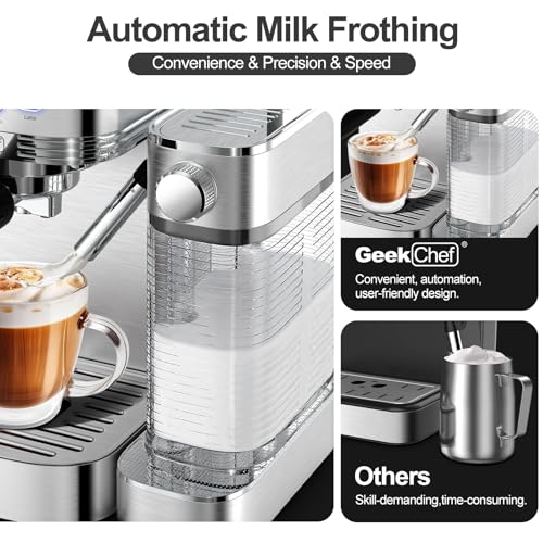 Espresso and Cappuccino Machine with Automatic Milk Frother P695