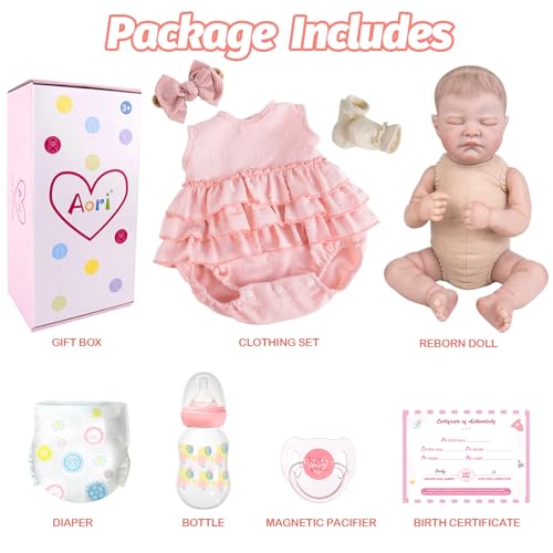 20'' Realistic Vinyl Baby Doll with Outfit Set K56526