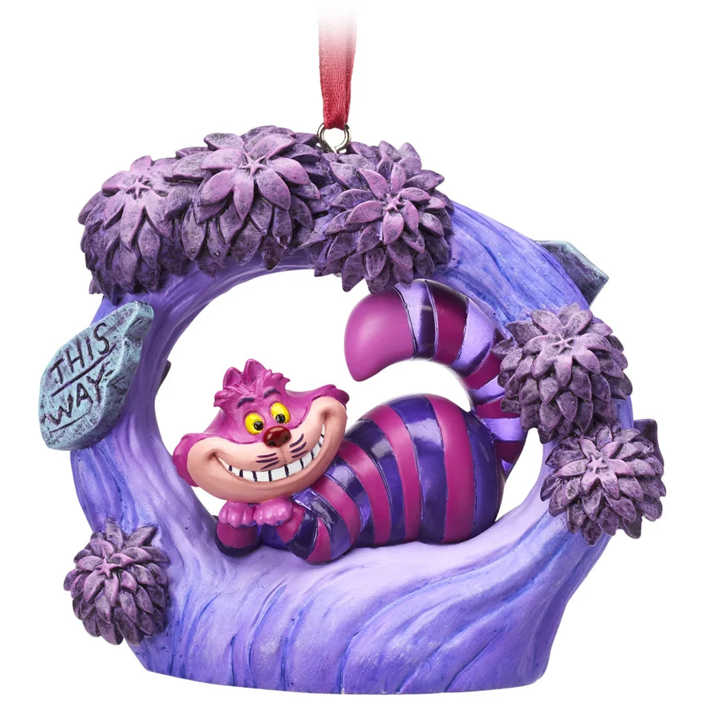 Cheshire Cat Light Up Magic Ornament Y3047