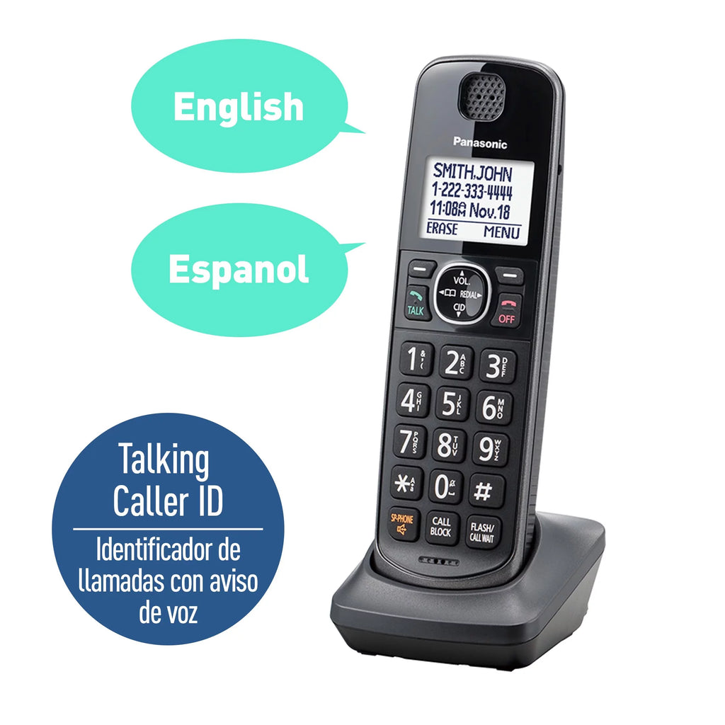 3-Handset Expandable Cordless Phone System with Answering System P274