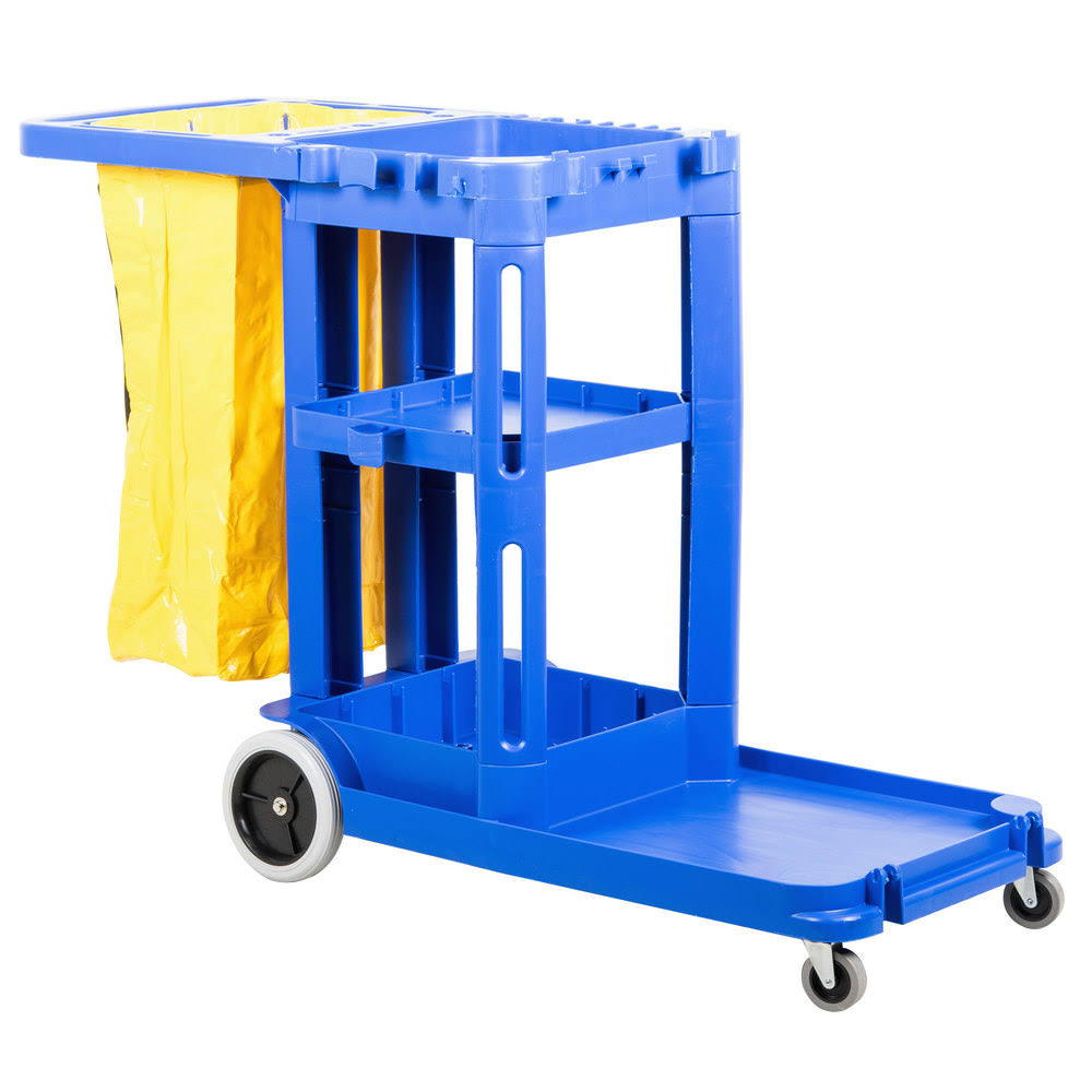 Janitor Cart with Vinyl Bag N4274