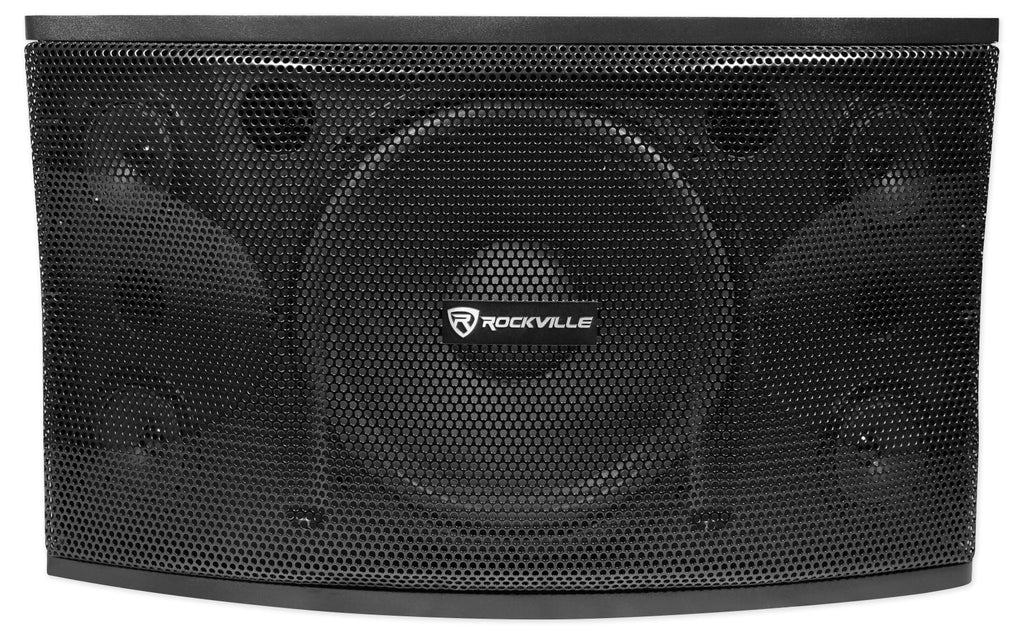 12" 3-Way 1600w Karaoke Speakers with Amplifier and Wireless Mics A152