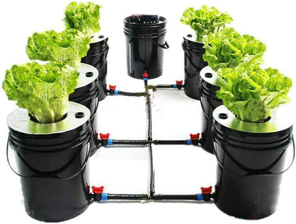 7 Bucket 5 Gallon Deep Water Culture Hydroponic System B8423