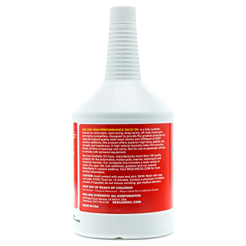 60WT Racing Oil Synthetic - Quart X7565