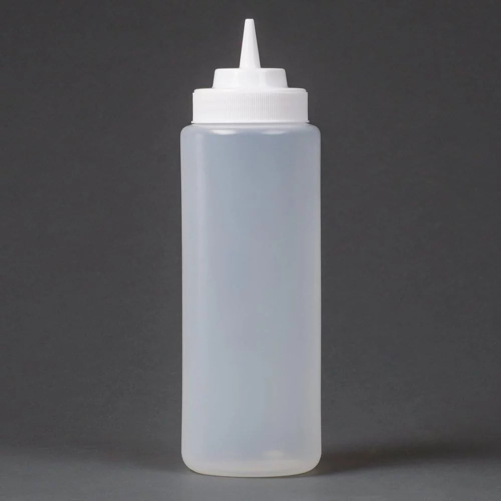 32 Ounce Wide Mouth Squeeze Bottles, 6 Pack E71376