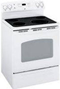 White 30" Freestanding Electric Range D36757