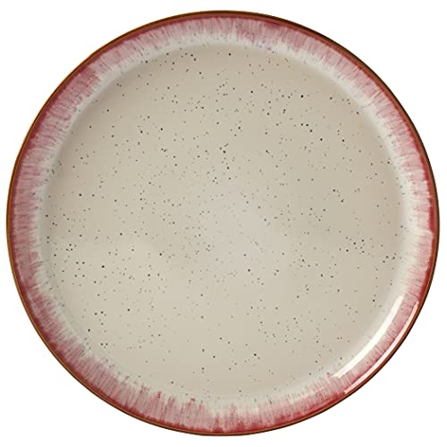 12 Piece Stoneware Dinnerware Set in Berry K423