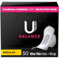 Ultra Thin Pads with Wings, Regular Absorbency, 50 Count M3077