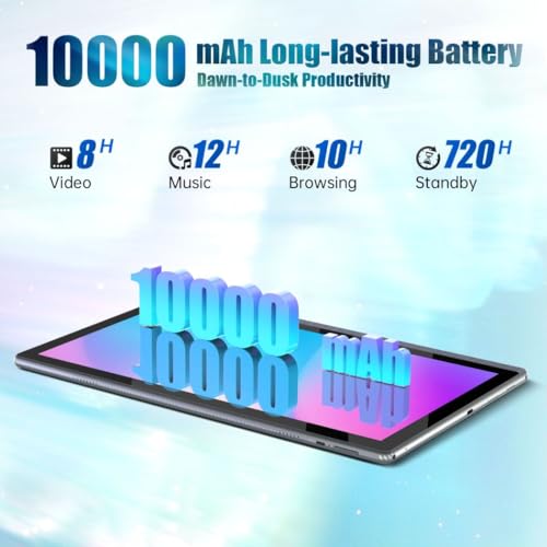 14.1 Inch Android Tablet with 1080P Full HD, 6G+128G, Grey P529369