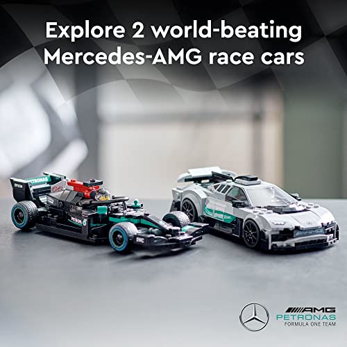 Mercedes-AMG F1 W12 E Performance & Mercedes-AMG Project One Toy Cars Building Kit H428