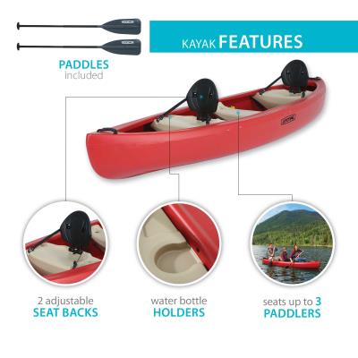 130 Canoe with Paddles D7619
