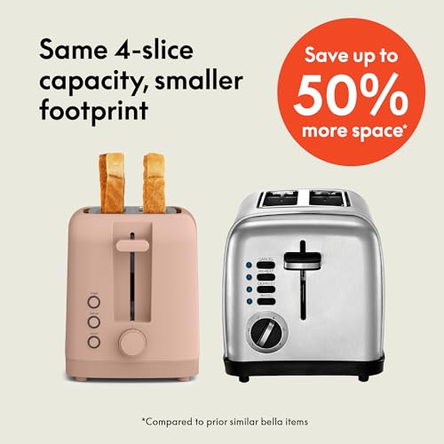 2 Slice Slim Toaster, 900 Watt, Oatmilk B7500