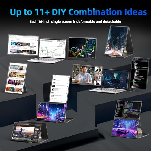 14" Dual Portable IPS FHD 1080P Monitor G789