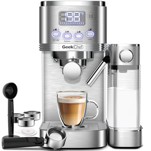 Espresso and Cappuccino Machine with Automatic Milk Frother P695