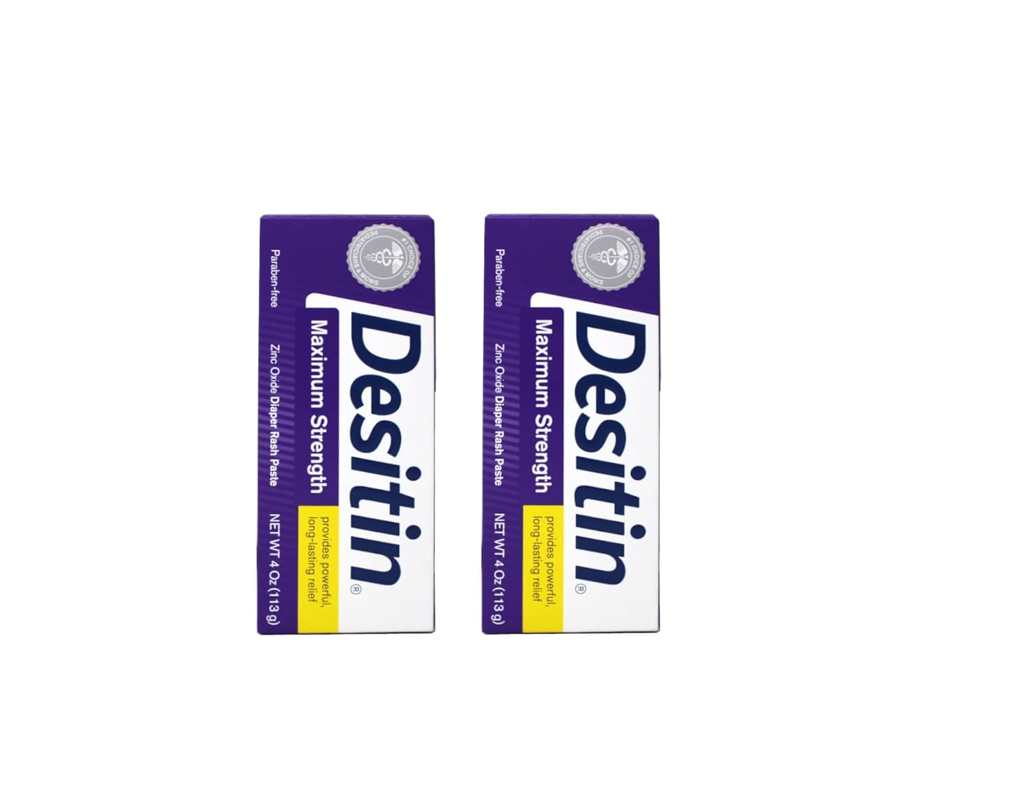 4 oz Pack of 2 Zinc Oxide Diaper Rash Paste U9859