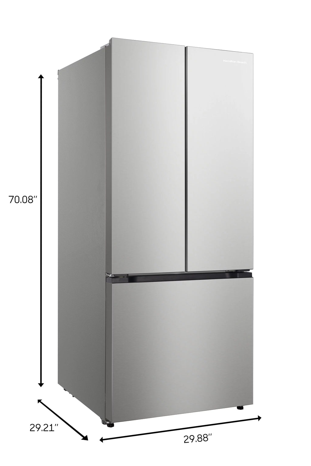 17.7 Cu. Ft. French Door Refrigerator, Platinum Silver Q7861