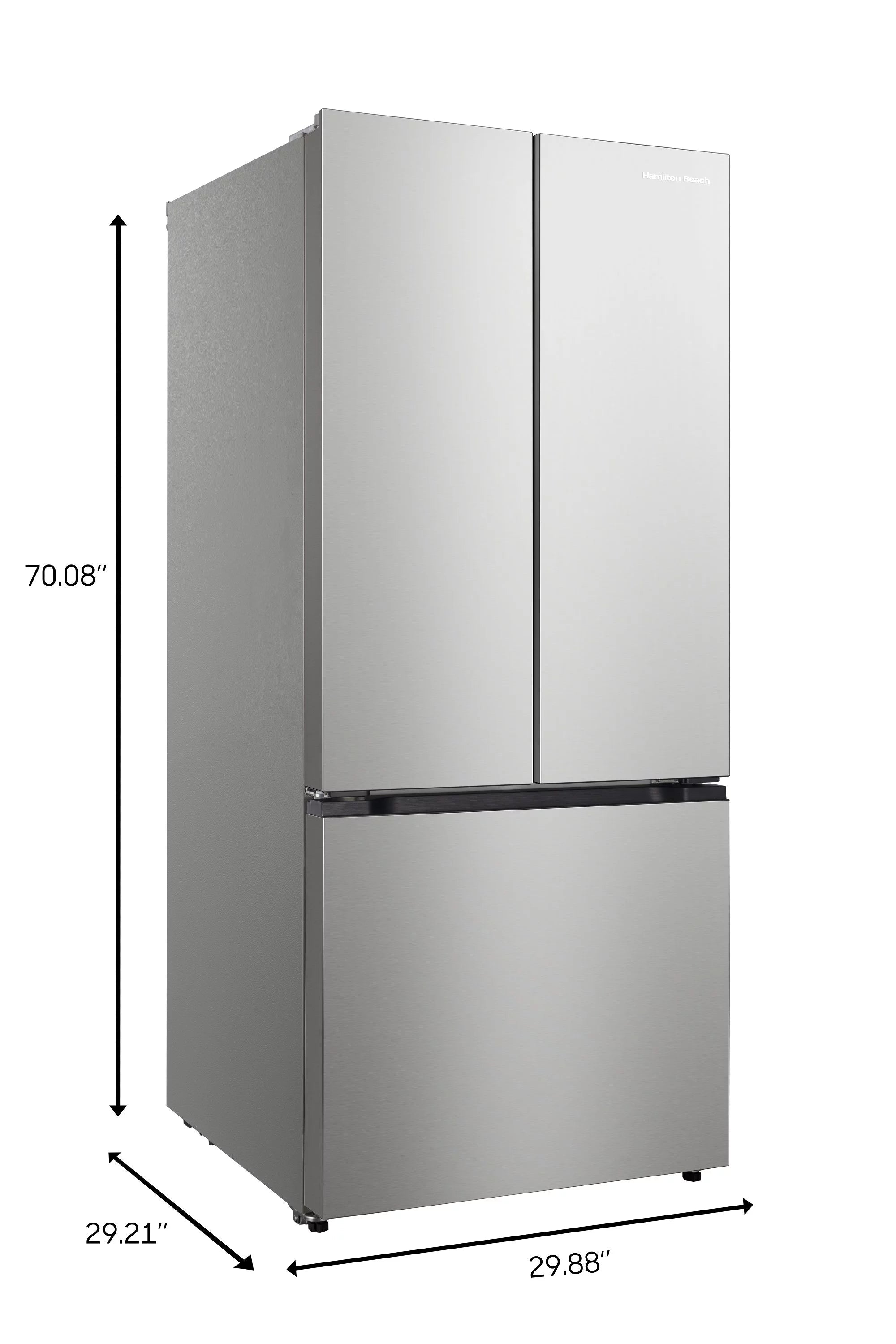 17.7 Cu. Ft. French Door Refrigerator, Platinum Silver Q7861
